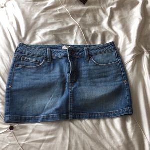 Denim skirt